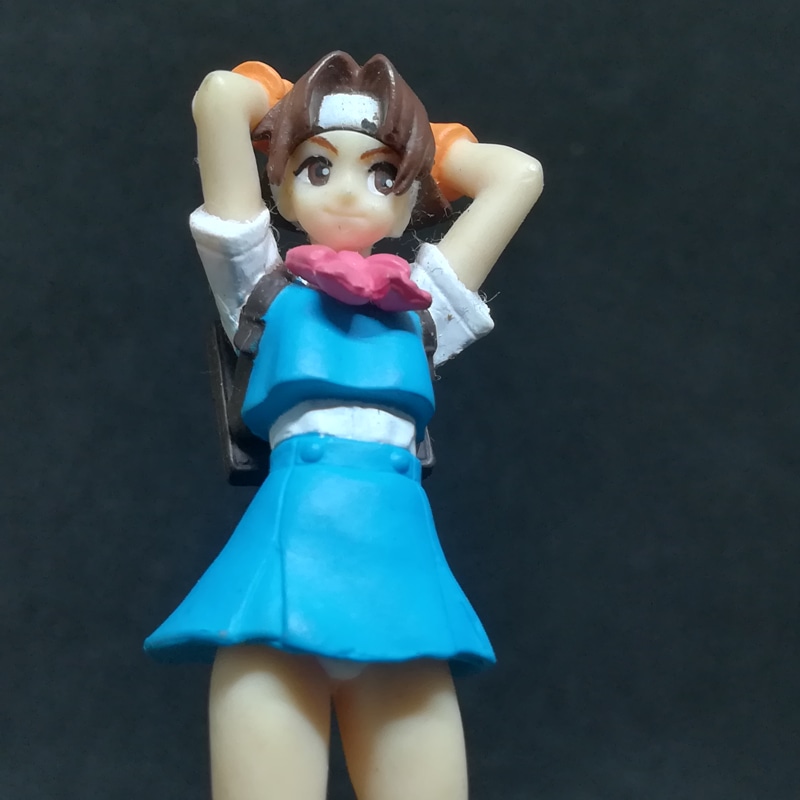 Wakaba Hinata - HG Series Capcom Gals - Shiritsu Justice Gakuen Legion of Heroes (Bandai)